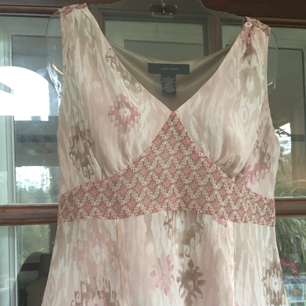 Summer Women's Jones Wear Pullover Blouse size 6 w